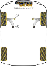 Front Wishbone Rear Bush  suits Toyota