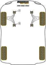 Front Lower Wishbone Rear Bush