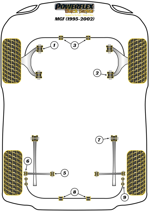 Rear Anti Roll Bar Bush 18mm