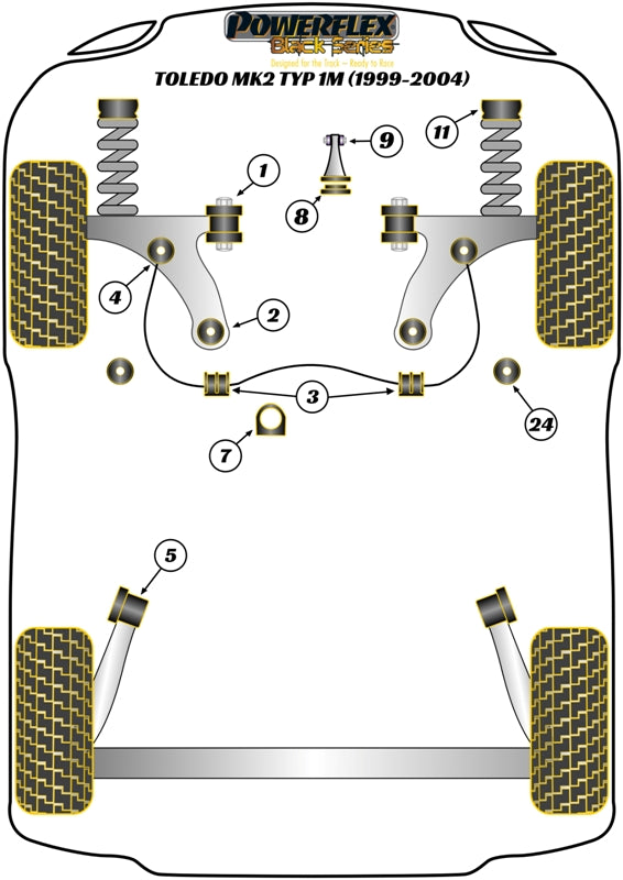 Steering Rack Mount Bush