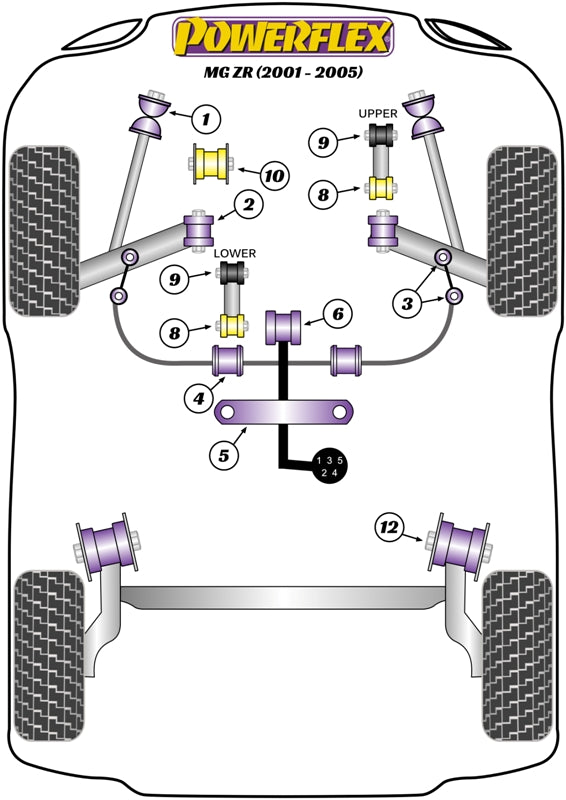 Gear Linkage Mount Rear