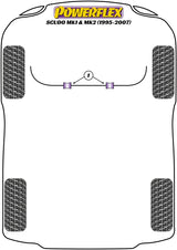 Front Anti Roll Bar To Chassis Bush 25mm