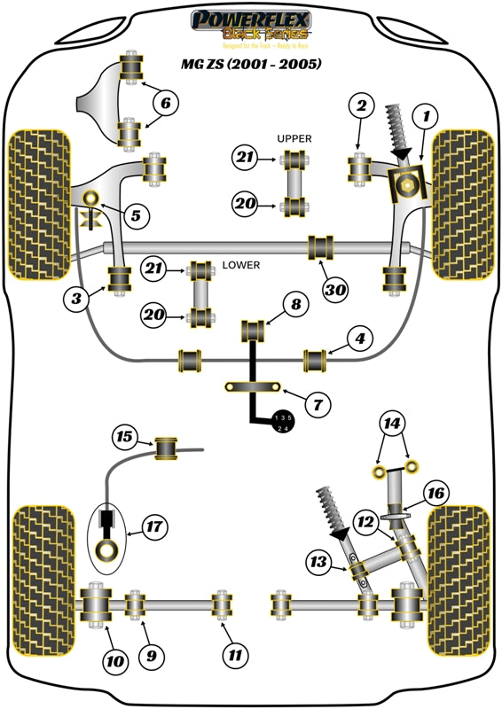 Steering Rack Mounting Bush