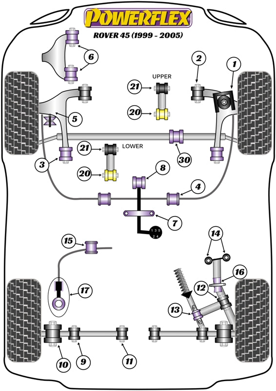 Engine Mount Stabiliser Large Bush