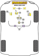 Vauxhall / Opel Front Anti Roll Bar Bush 21mm (1 Piece)