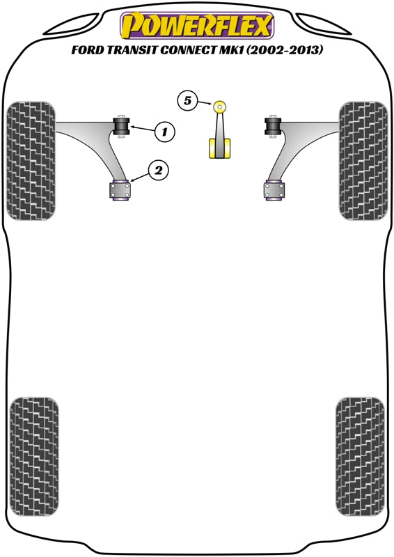 Ford Front Lower Engine Mount Kit