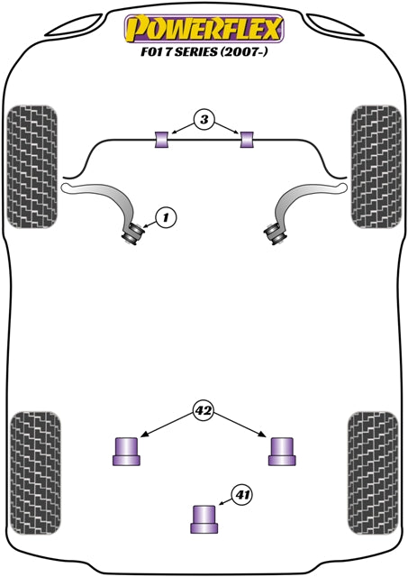 Front Radius Arm To Chassis Bush