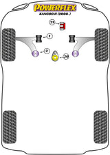 Renault Upper Right Engine Mounting Bush