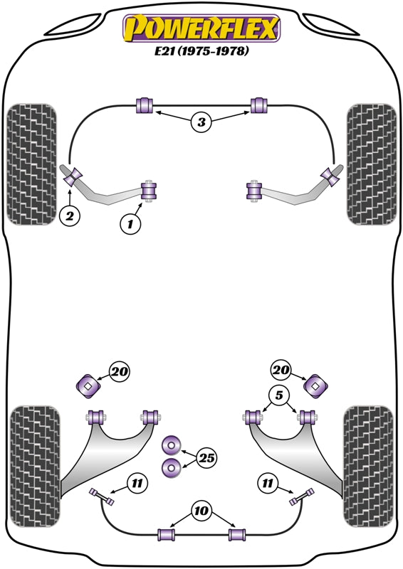 BMW Rear Trailing Arm Bush Adjustable