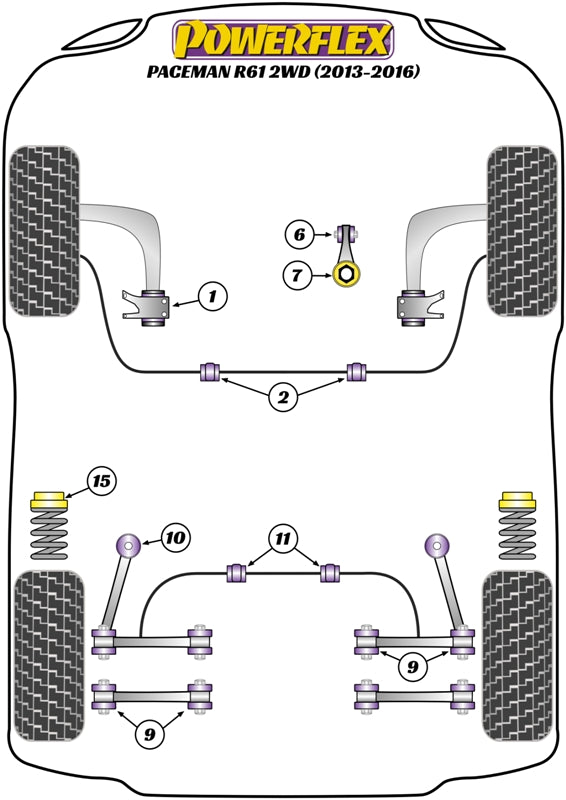 Mini Upper Gearbox Mount Insert (Diesel)