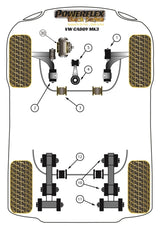 Front Wishbone Rear Bush Anti-Lift & Caster Offset