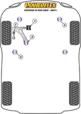 Front Lower Wishbone Rear Bush