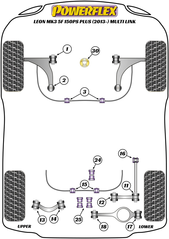 Lower Engine Mount Insert (Large) Diesel
