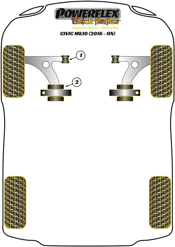 Honda Civic Front Arm Rear Bush