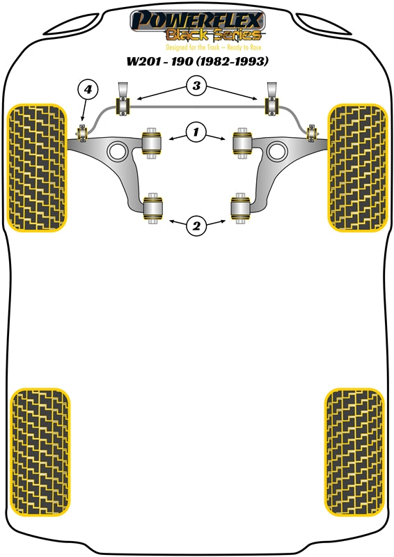 Mercedes-Benz Front Arm Rear Bush