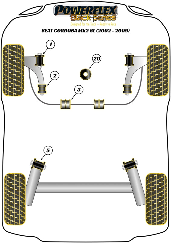 Front Anti Roll Bar Bush 19mm