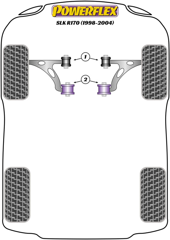 Mercedes-Benz Front Track Control Arm Rear Bush