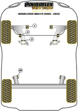 Honda Rear Beam Mounting Bush