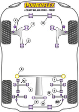 Subaru Rear Trailing Link Rear Bush
