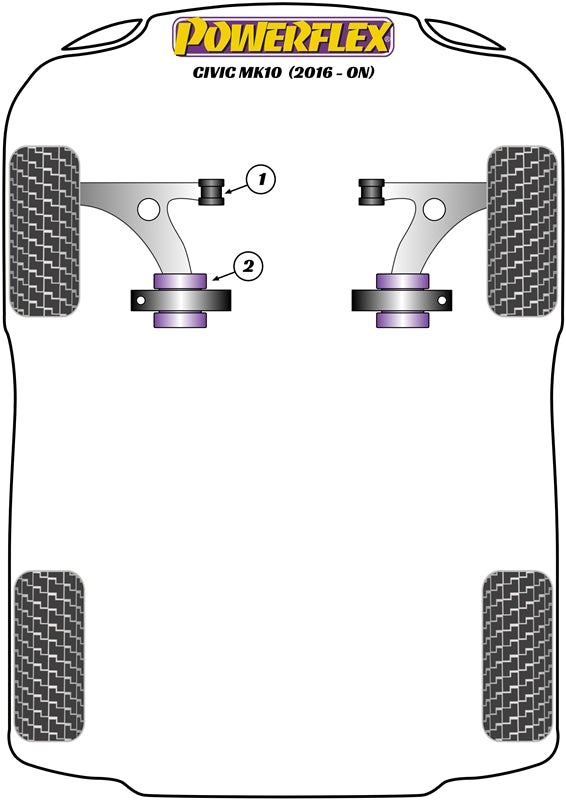 Honda Civic Front Arm Rear Bush