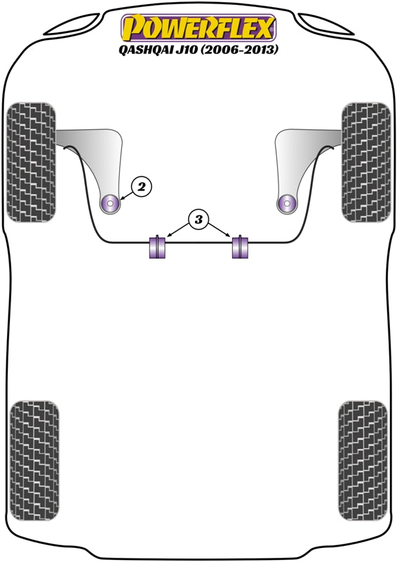 Nissan Front Anti Roll Bar Bush 23mm