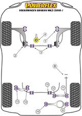 Lower Engine Mount Insert (Large) Track