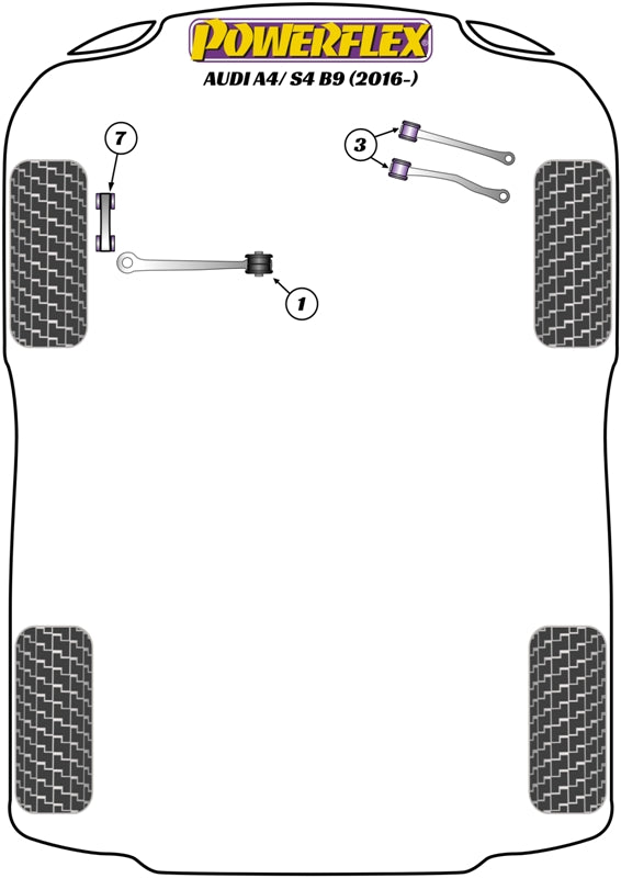 Audi Front Upper Control Arm Bush - Camber Adj