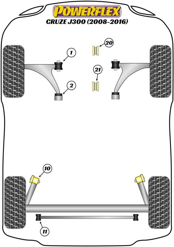 Front Control Arm Rear Bush