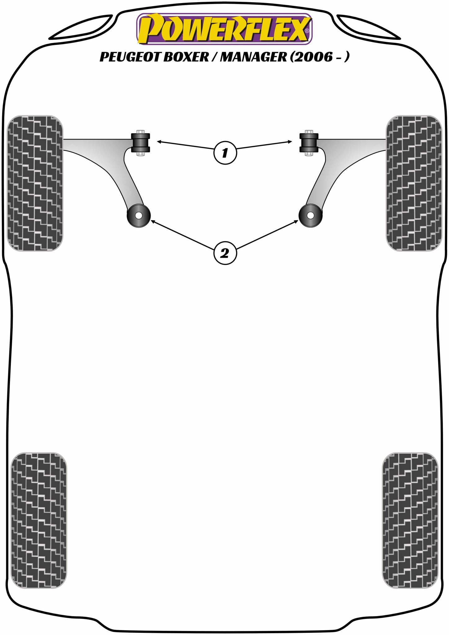 Front Wishbone Rear Bush