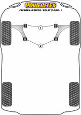 Front Wishbone Rear Bush