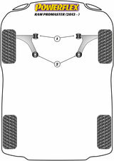 Front Wishbone Rear Bush