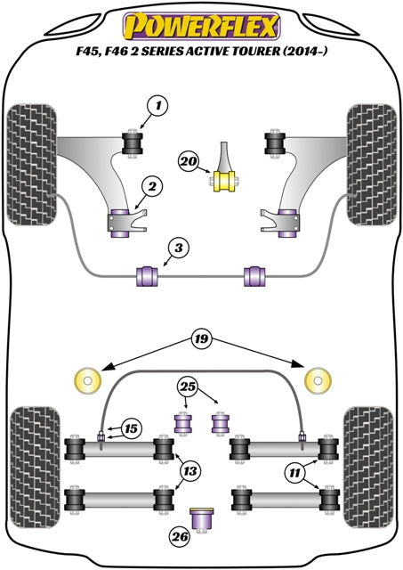 Upper Engine Mount Insert Kit