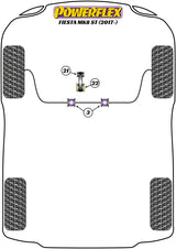 Ford Fiesta Lower Torque Mount Large Bush Insert