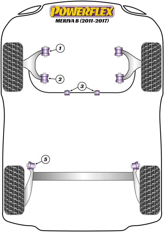 Vauxhall / Opel Rear Beam Mounting Bush