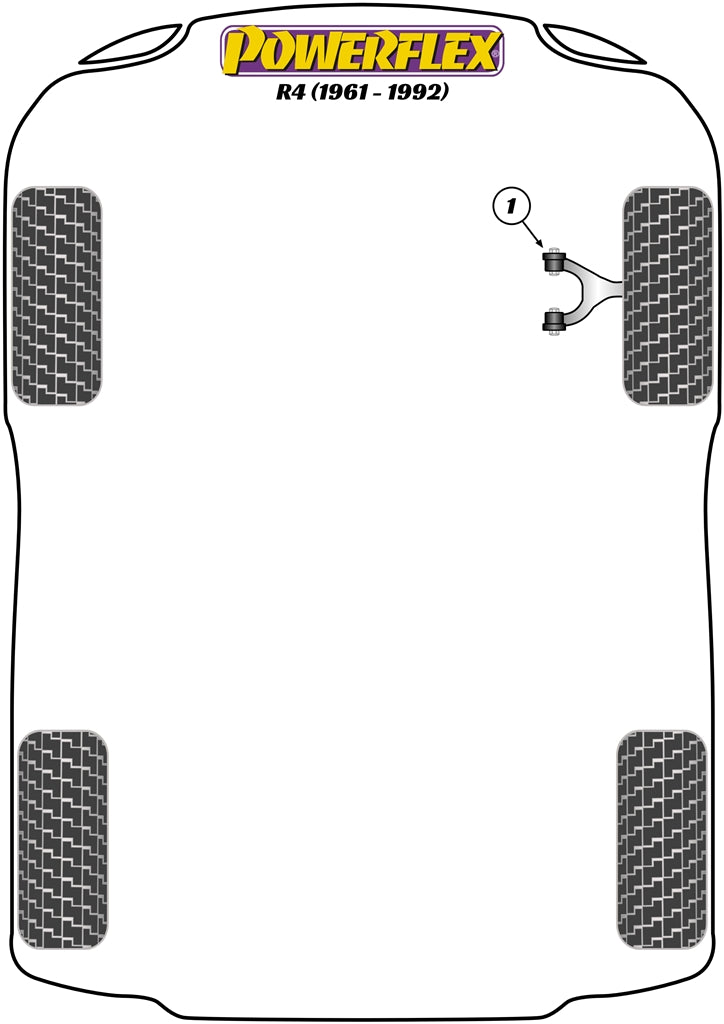 Renault Front Anti-Roll Bar Mounting Bush 21mm