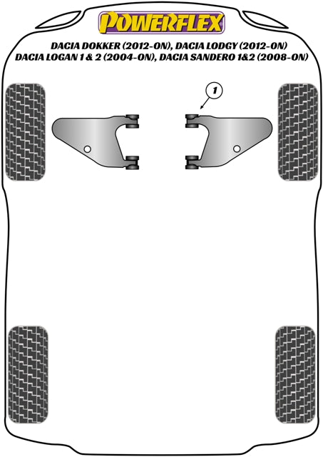 Lower Engine Mount Insert