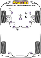 Lancia Delta 1600 GT & HF Turbo 2WD (1986-1992) Front Wishbone Bush