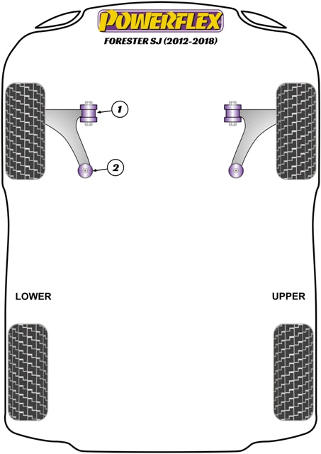 Subaru Front Arm Front Bush