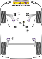 Front Arm Rear Bush Caster Offset