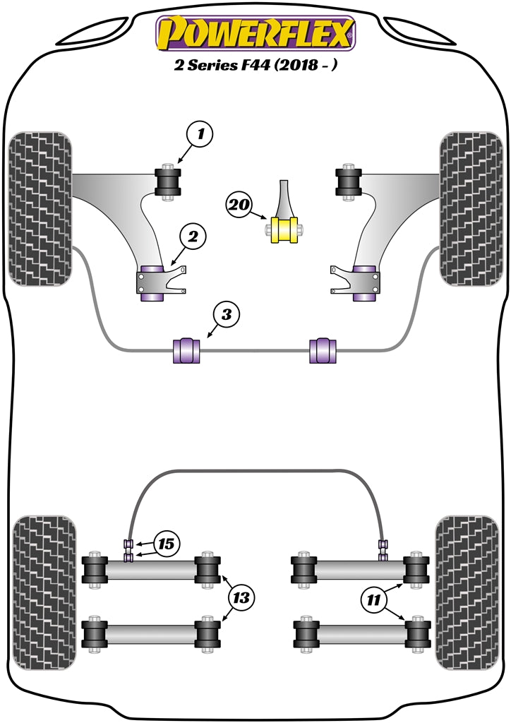 Rear Upper Arm Inner Bush