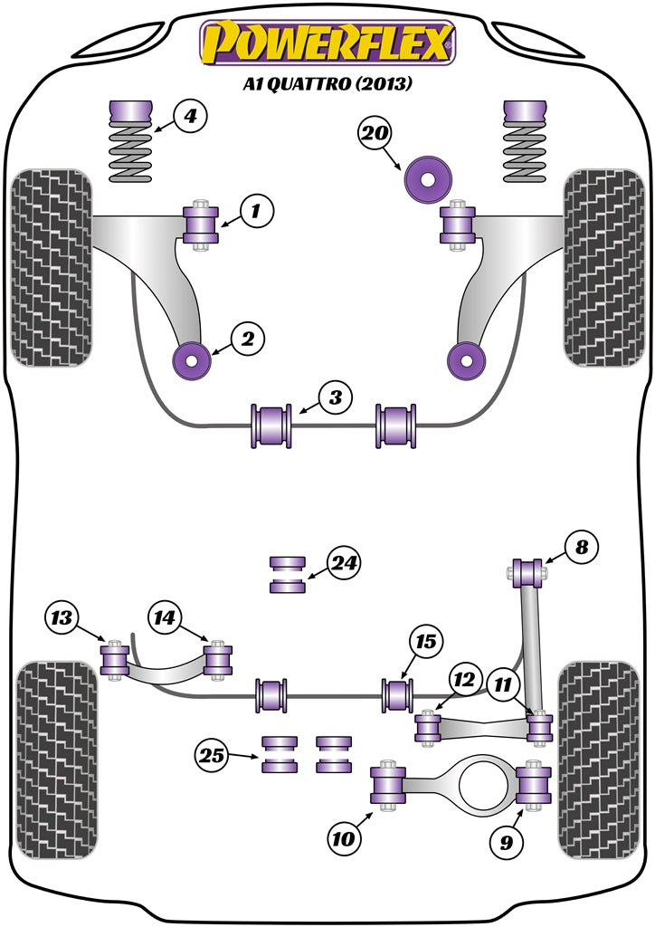 Lower Engine Mount Large Bush (Std Petrol)