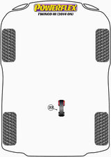 Lower Torque Mount, 3 Cylinder