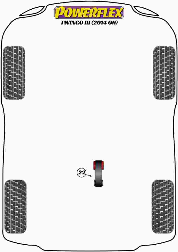 Gearbox Mounting Bush Insert