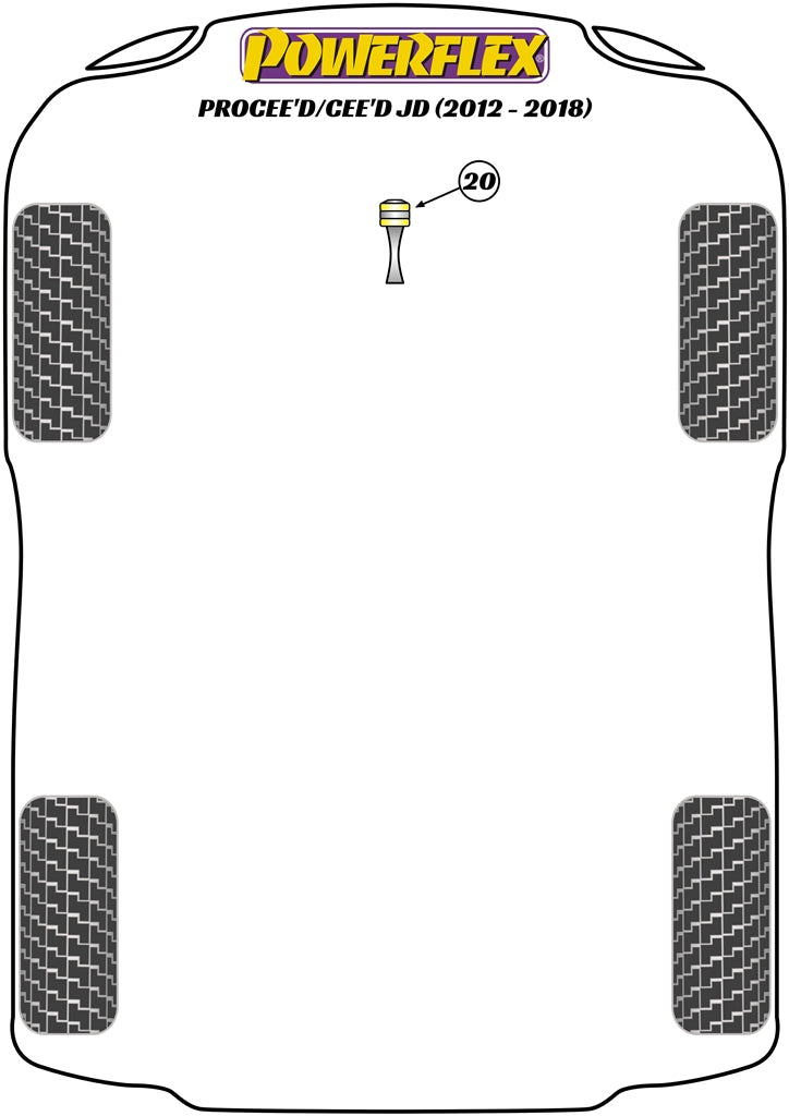 Lower Torque Mount Bush - Fast Road/Track