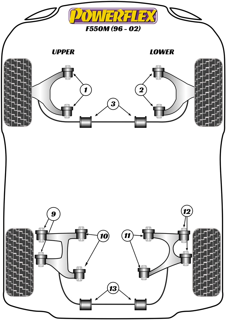 Front Lower Wishbone Bush