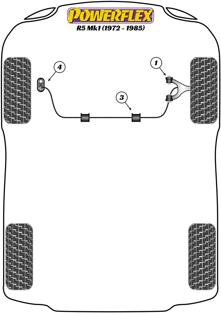 Renault Anti-Roll Bar Drop Link 21mm