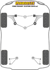 Ford Transit Front Wishbone Rear Bush