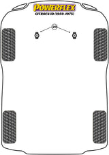 Citroen Front Bump Stop Kit