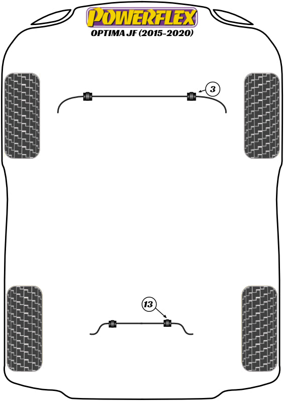 Rear Anti Roll Bar Bush 19.3mm