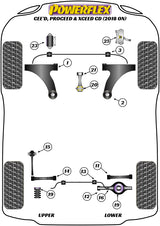 Lower Torque Mount Bush - Fast Road